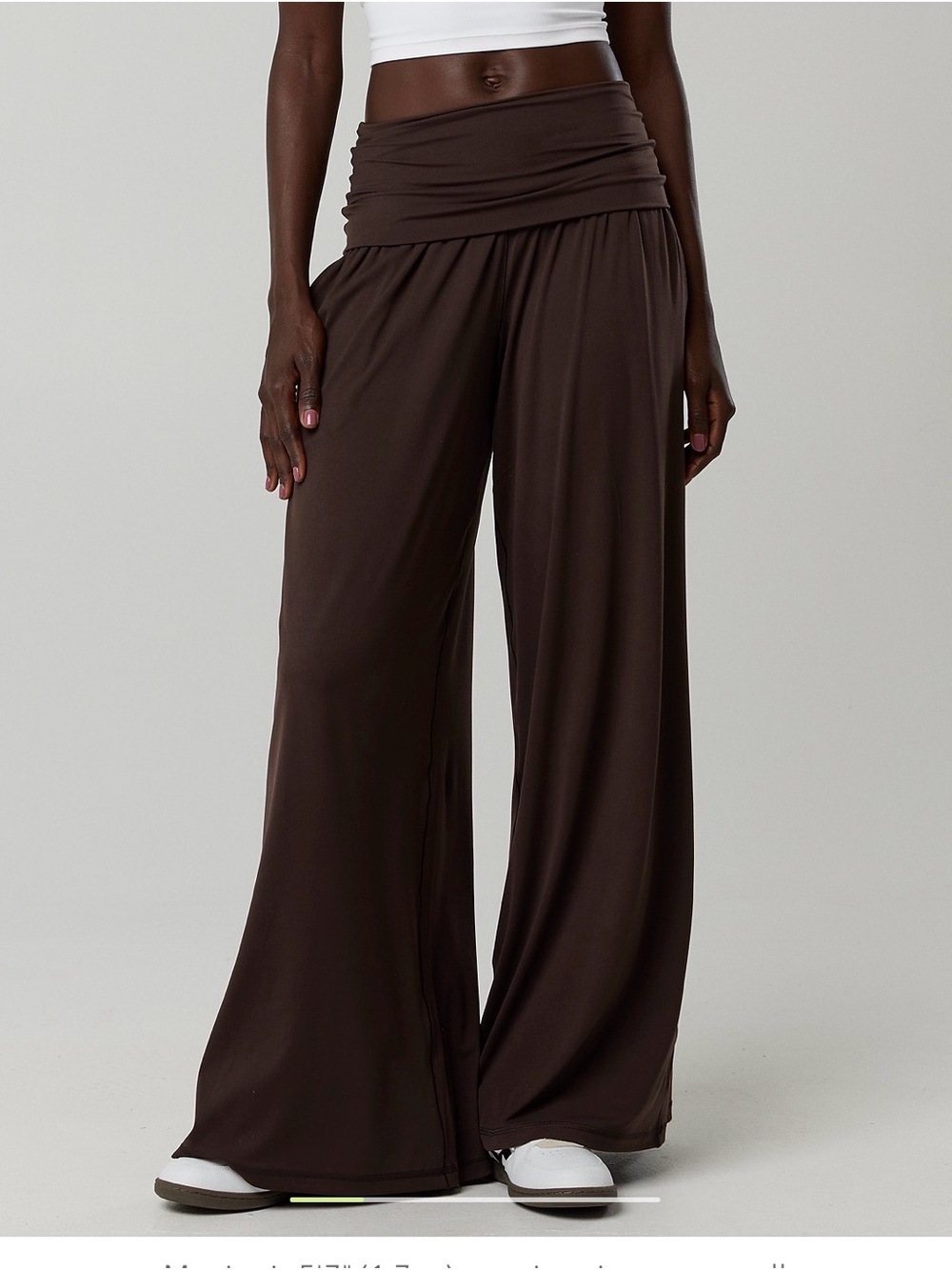 NWOT Offline real me wide leg pant/deep earth